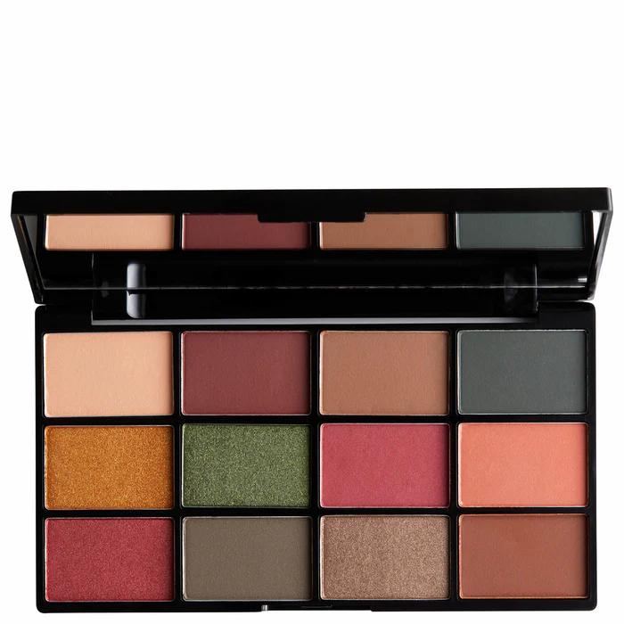 NYX In Your Element Earth Eyeshadow Palette – 12 Highly Pigmented Shades