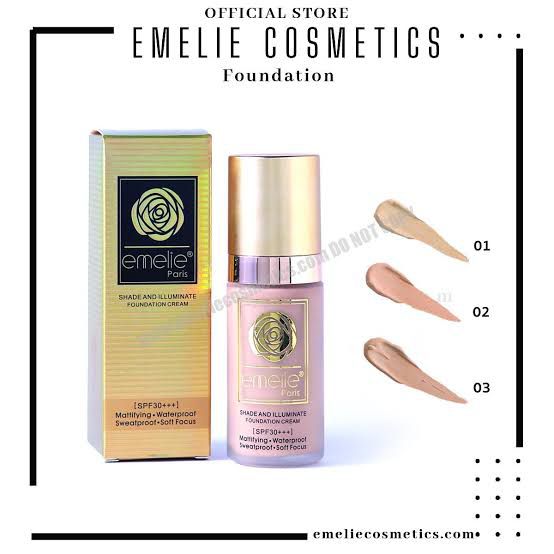 Emelie Paris Rose Essence Flawless Foundation SPF 35 PA+++ – 45ml