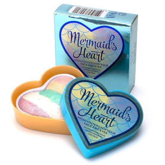 I Heart Revolution Mermaid’s Heart & Dragon’s Heart Highlighter Palette – 10g
