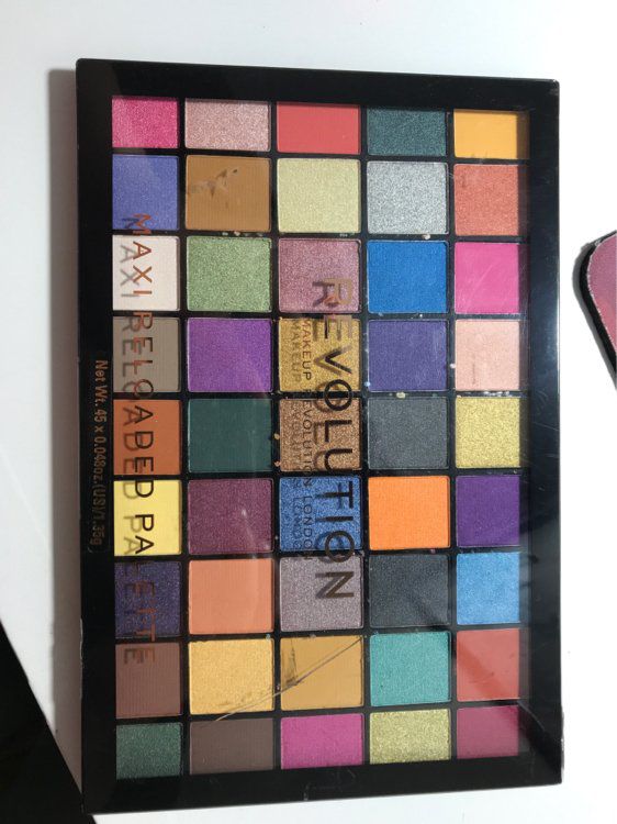 Revolution Maxi Reloaded Eyeshadow Palette – 45 Highly Pigmented Shades