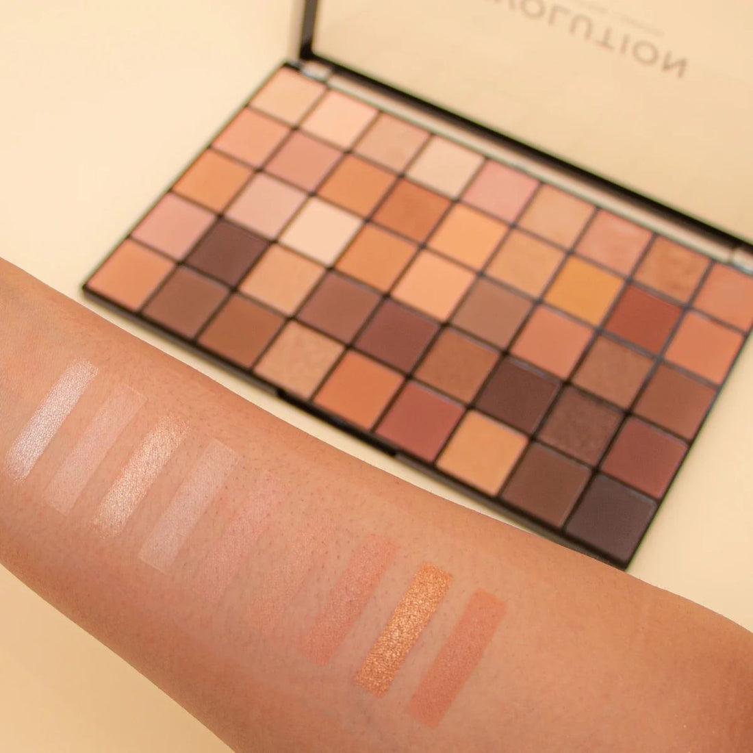 Revolution 45 Shades Eyeshadow Palette – Neutral Nude Collection