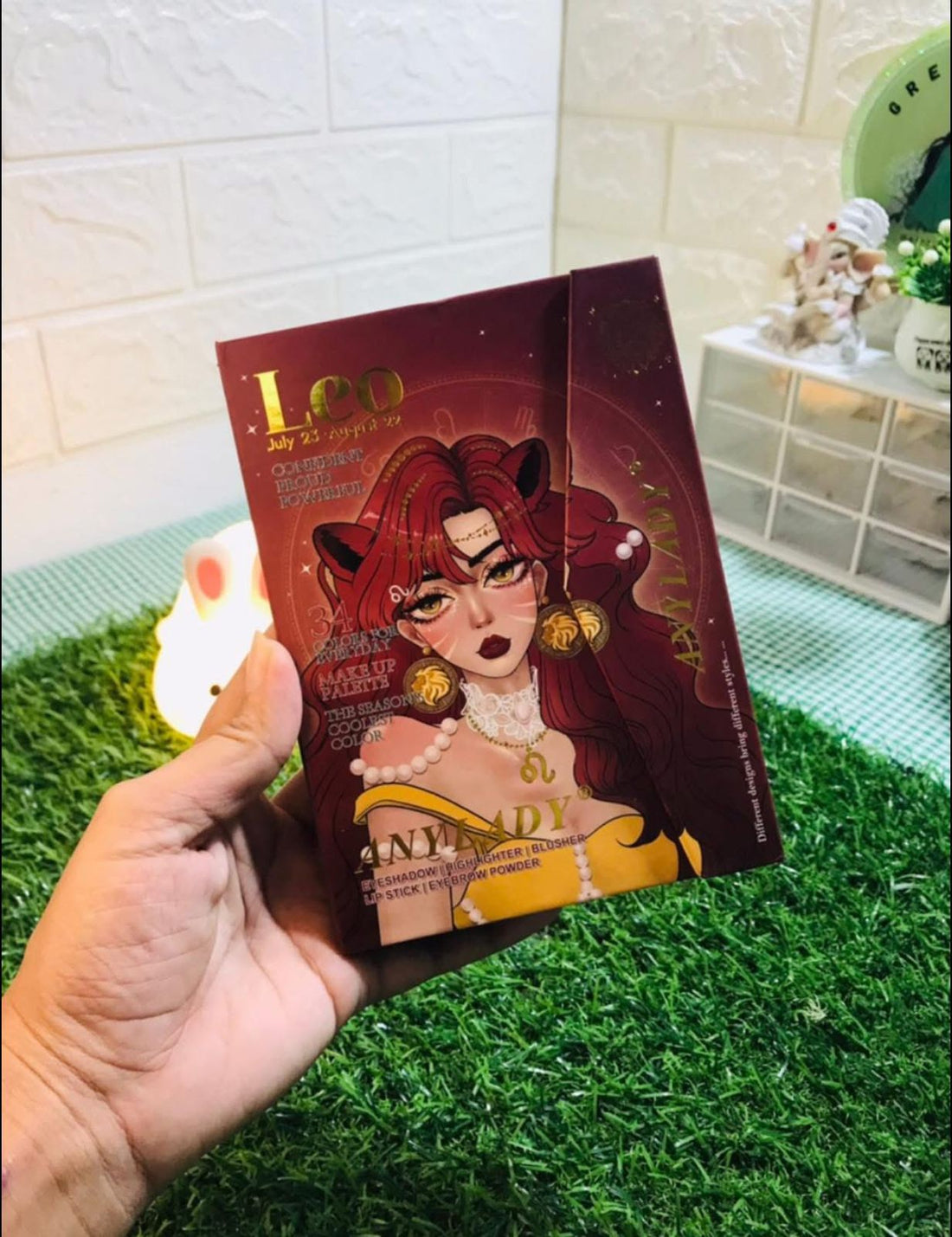 Anylady Unicorn Queen Makeup Palette – Eyeshadow, Lipstick & Highlighter Kit