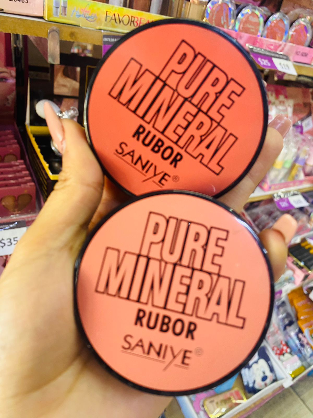 Saniye Pure Mineral Rubor Blush – Long-Lasting Natural Glow