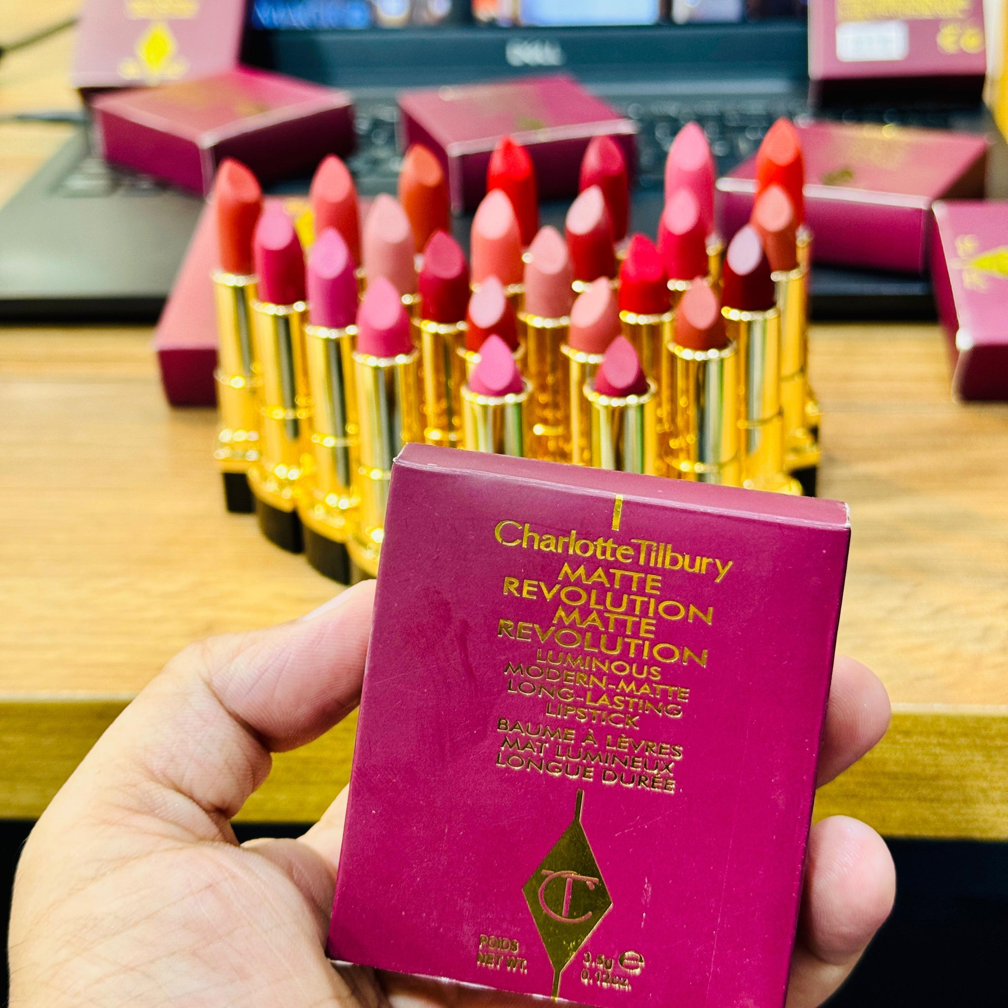 Luxury Velvet Matte Lipstick – Long-Lasting & Highly Pigmented